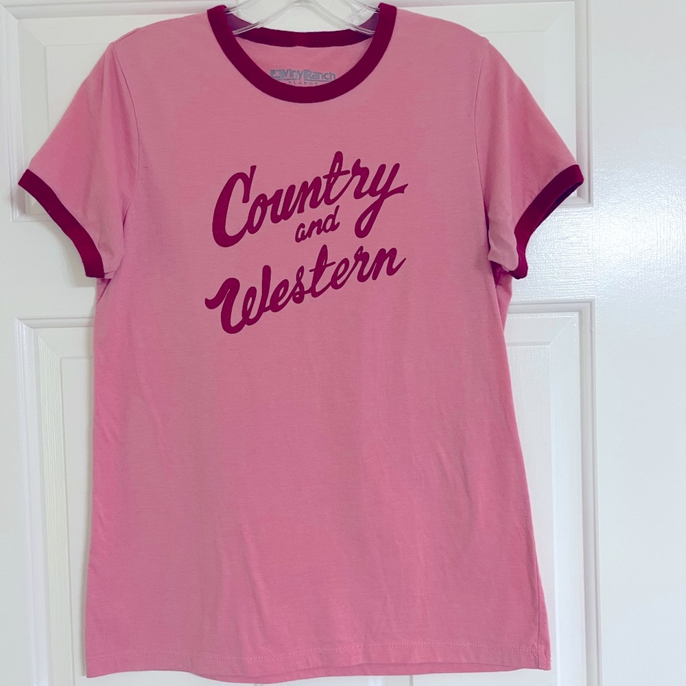 Country and Western Short Sleeve Tee